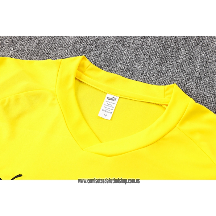 Camiseta de Entrenamiento Borussia Dortmund 22-23 Amarillo